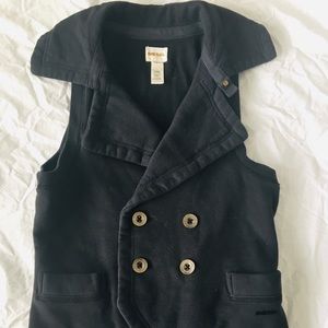 NEW Diesel Sweatshirt Vest